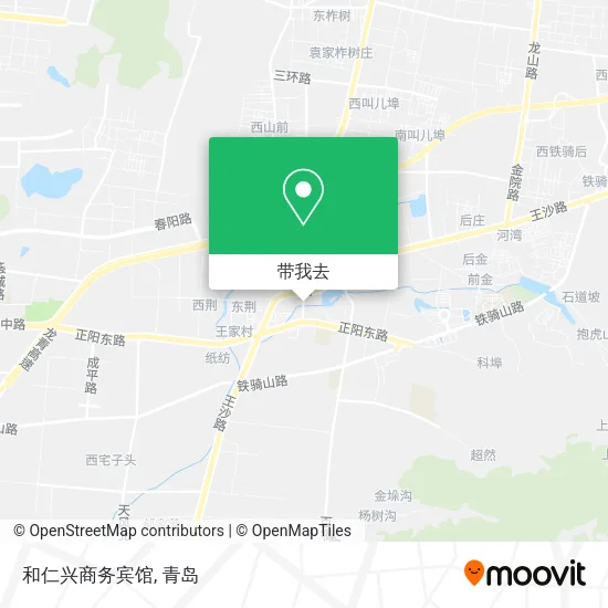 和仁兴商务宾馆地图