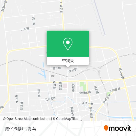 鑫亿汽修厂地图