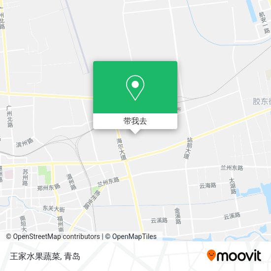 王家水果蔬菜地图