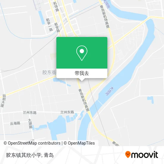 胶东镇其欣小学地图