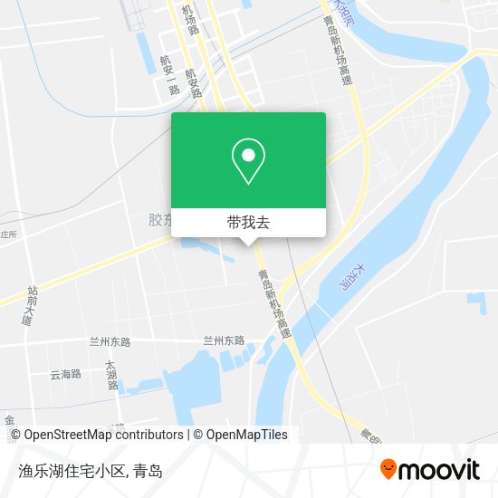 渔乐湖住宅小区地图