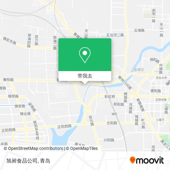旭昶食品公司地图