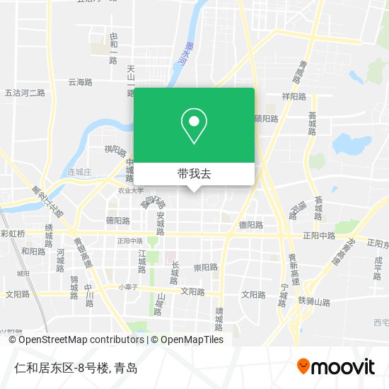 仁和居东区-8号楼地图