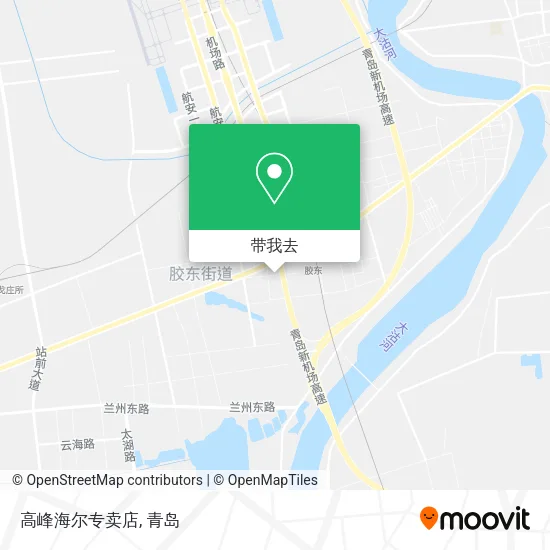 高峰海尔专卖店地图