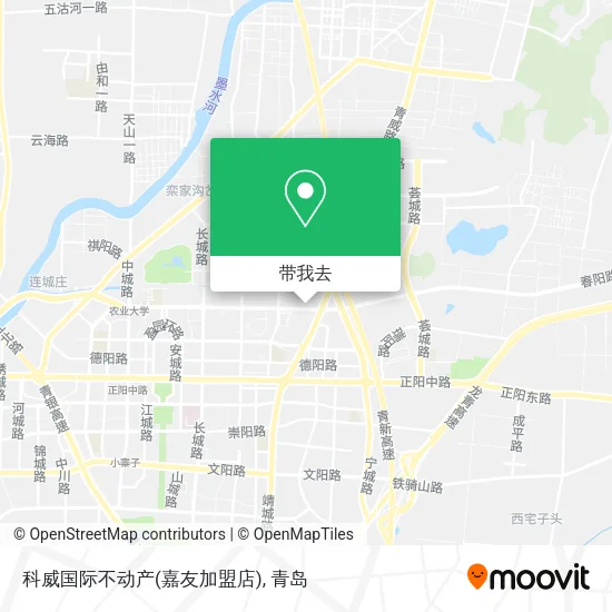 科威国际不动产(嘉友加盟店)地图