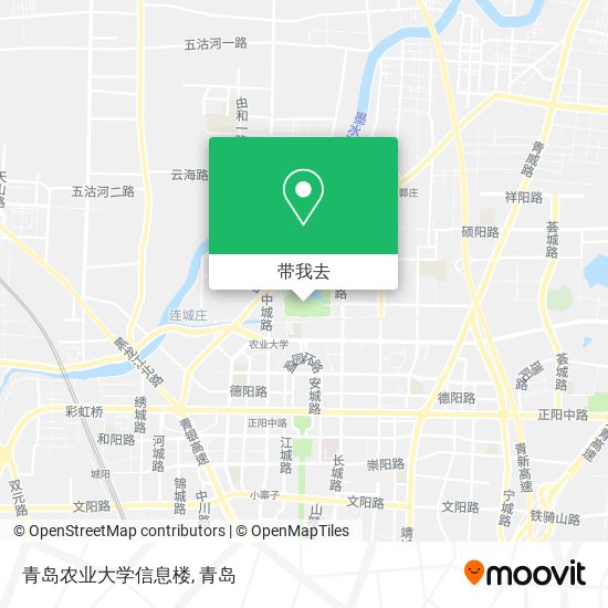 青岛农业大学信息楼地图