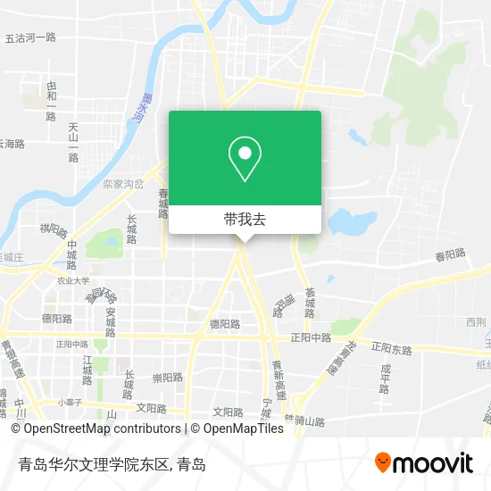 青岛华尔文理学院东区地图