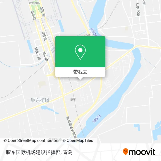 胶东国际机场建设指挥部地图