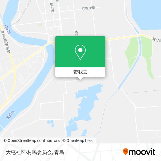大屯社区-村民委员会地图
