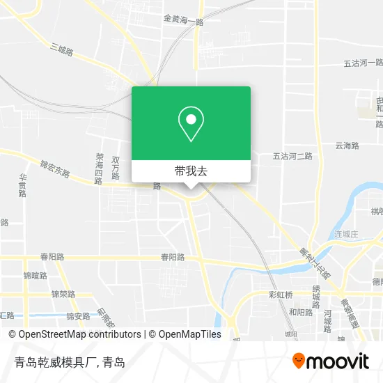 青岛乾威模具厂地图
