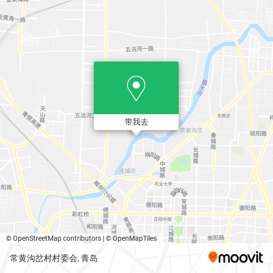常黄沟岔村村委会地图