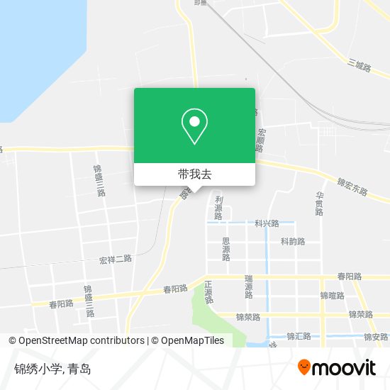 锦绣小学地图