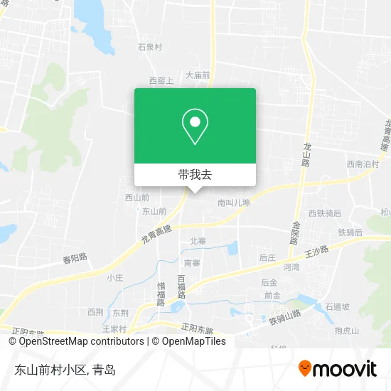 东山前村小区地图