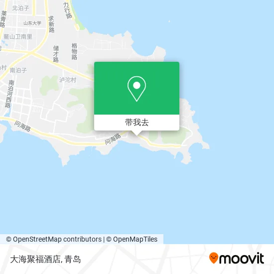 大海聚福酒店地图