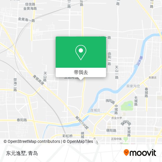 东元逸墅地图