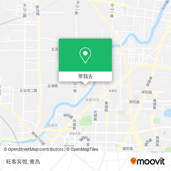 旺客宾馆地图