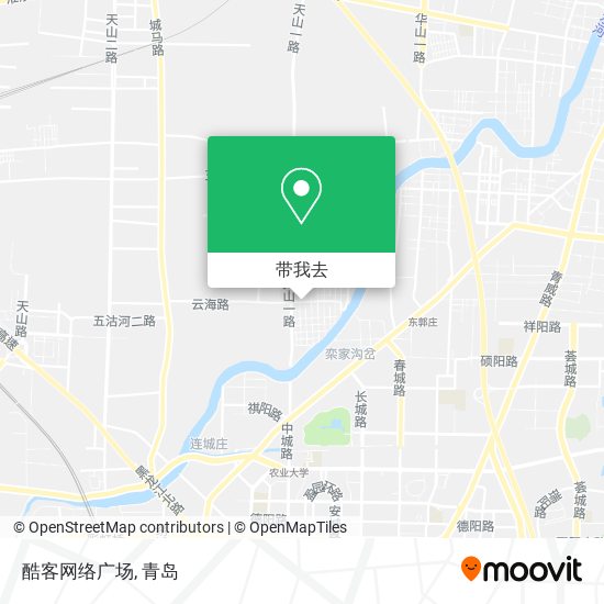 酷客网络广场地图