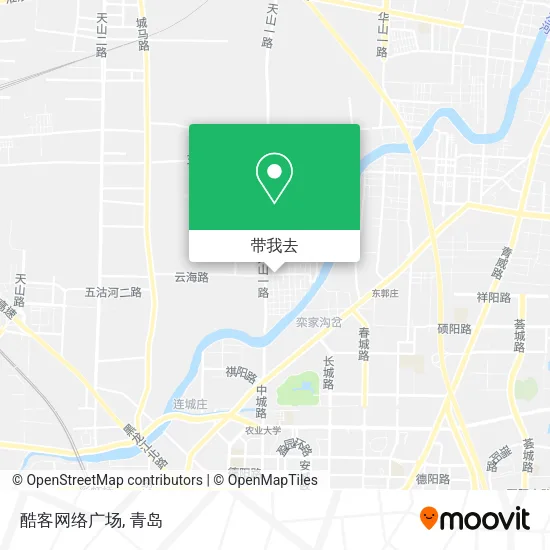 酷客网络广场地图