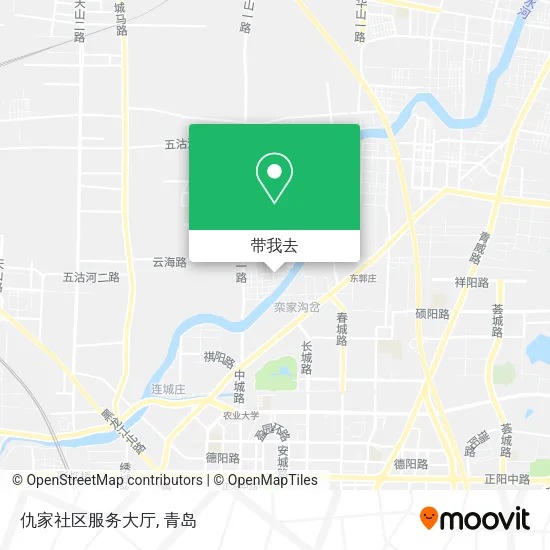 仇家社区服务大厅地图