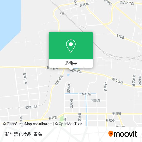 新生活化妆品地图