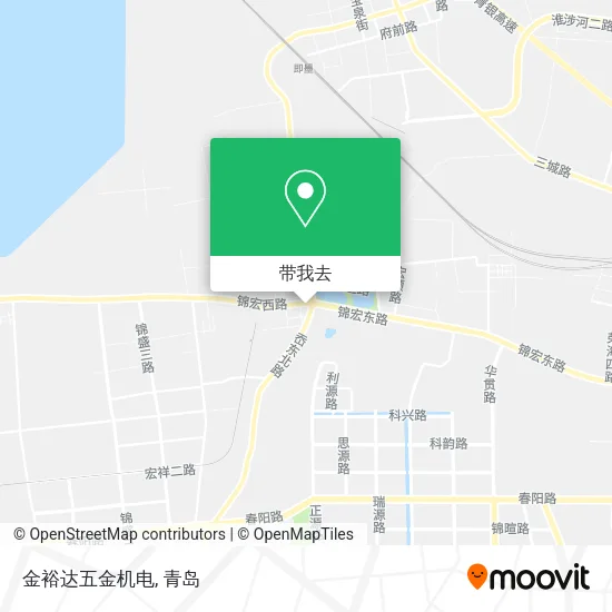 金裕达五金机电地图