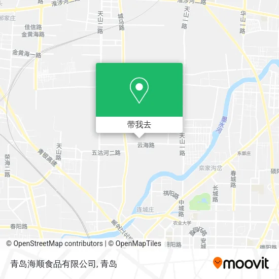 青岛海顺食品有限公司地图