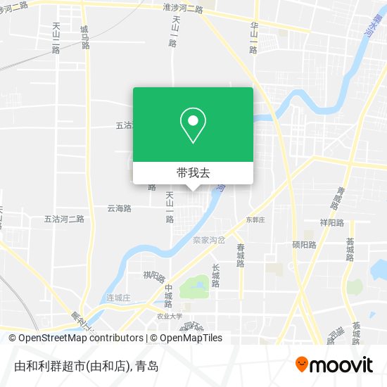 由和利群超市(由和店)地图
