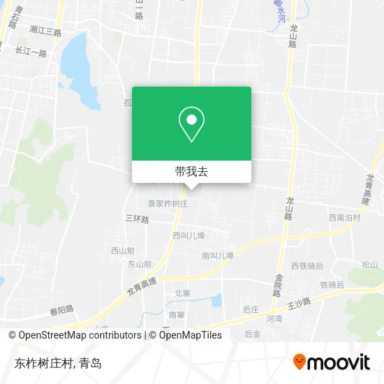 东柞树庄村地图