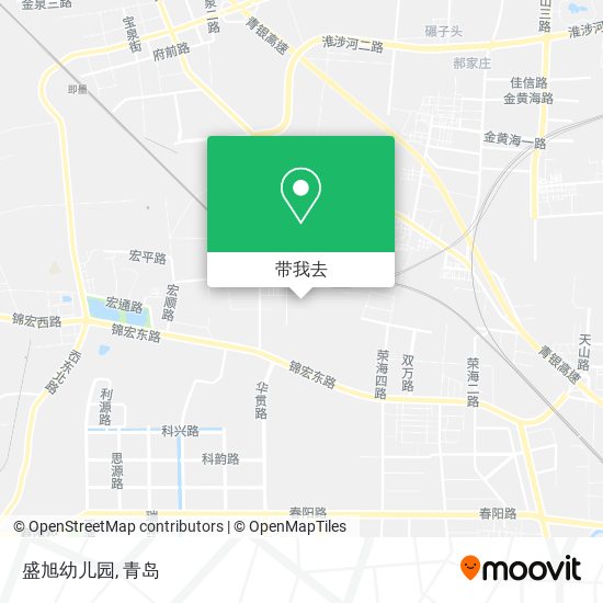 盛旭幼儿园地图