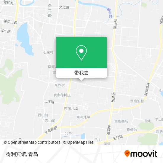 得利宾馆地图