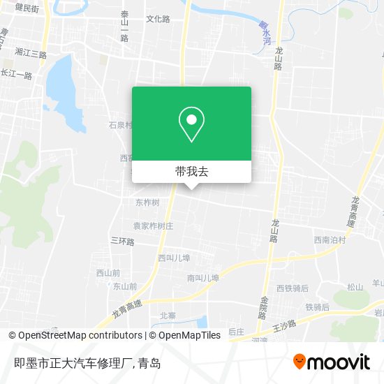 即墨市正大汽车修理厂地图