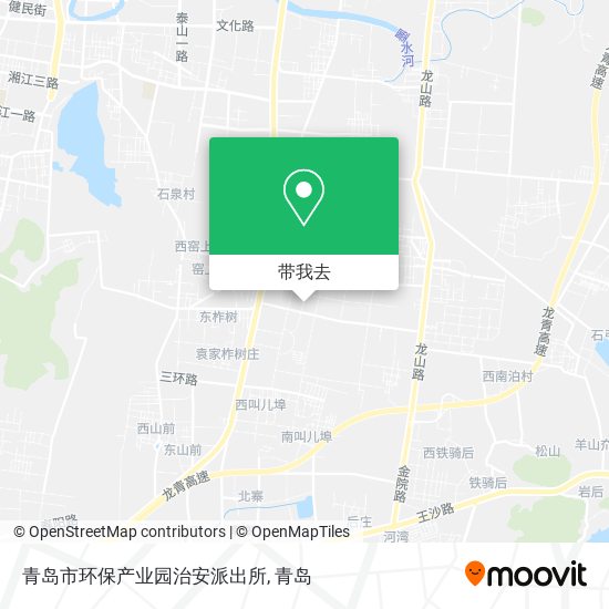 青岛市环保产业园治安派出所地图