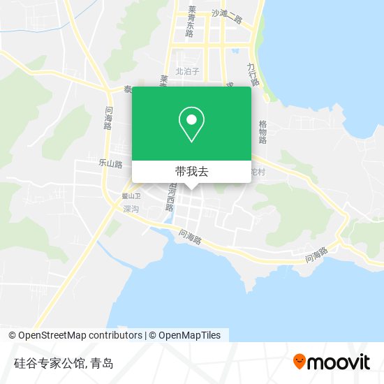 硅谷专家公馆地图