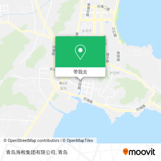 青岛海检集团有限公司地图