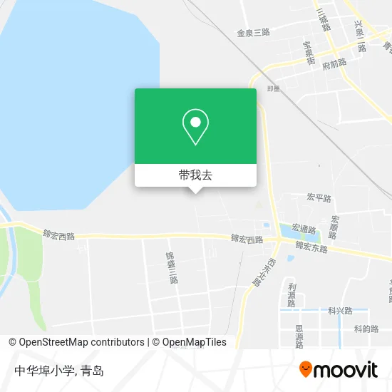 中华埠小学地图