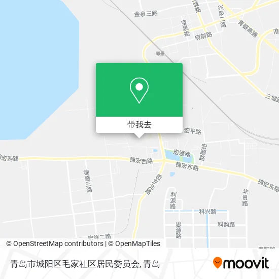 青岛市城阳区毛家社区居民委员会地图