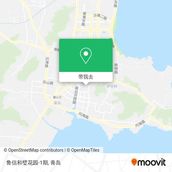 鲁信和璧花园-1期地图