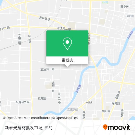 新春光建材批发市场地图