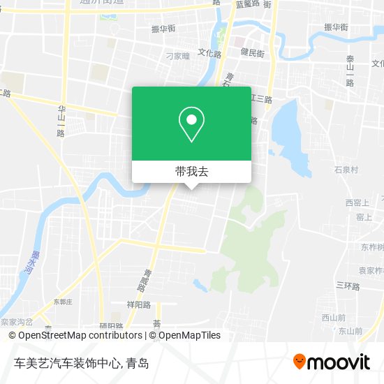 车美艺汽车装饰中心地图
