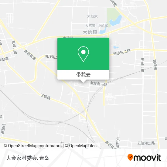 大金家村委会地图