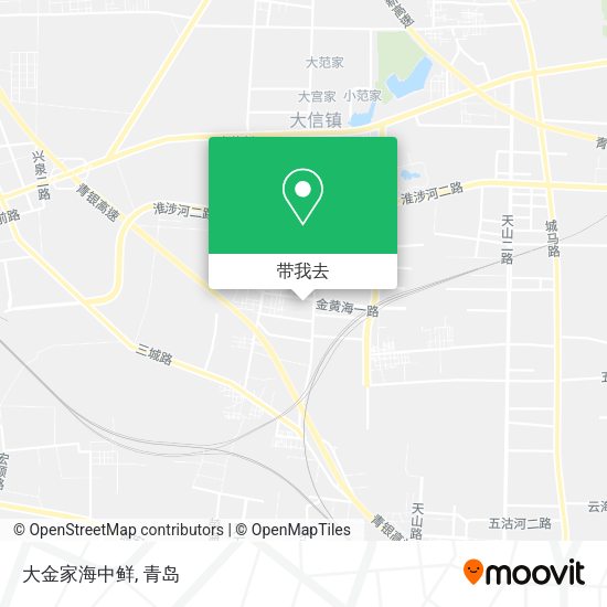 大金家海中鲜地图