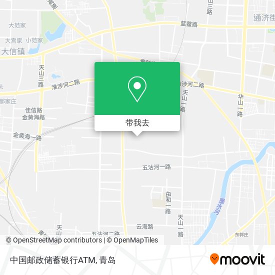 中国邮政储蓄银行ATM地图