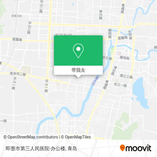 即墨市第三人民医院-办公楼地图