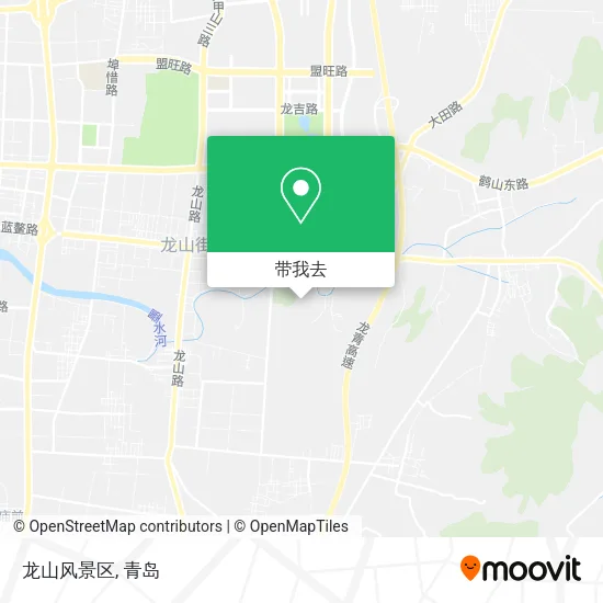 龙山风景区地图