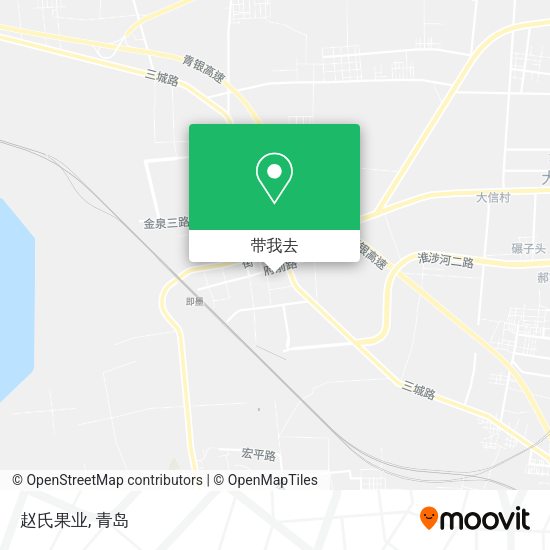 赵氏果业地图