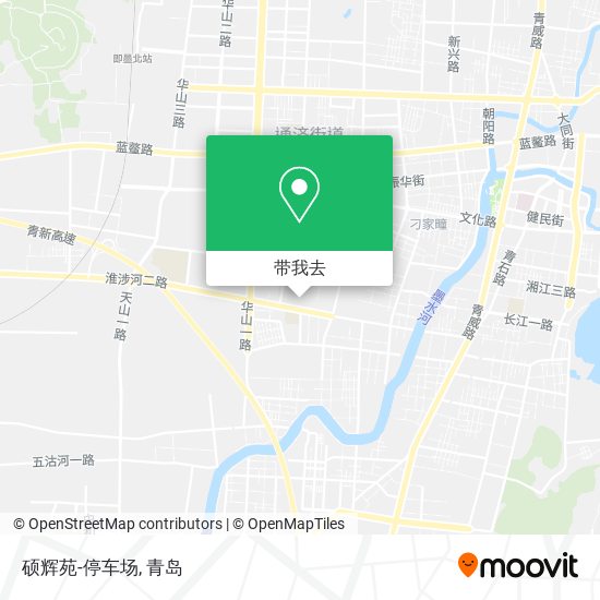硕辉苑-停车场地图