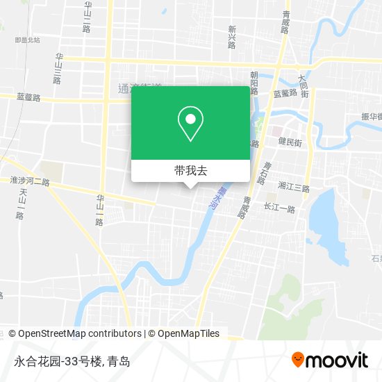 永合花园-33号楼地图