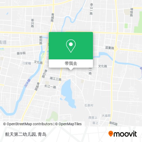航天第二幼儿园地图