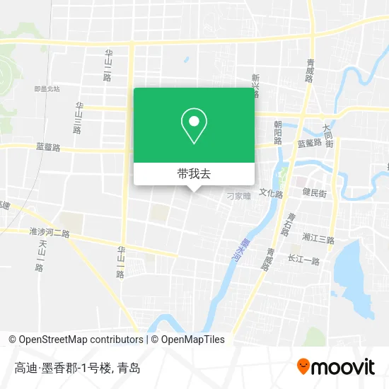 高迪·墨香郡-1号楼地图