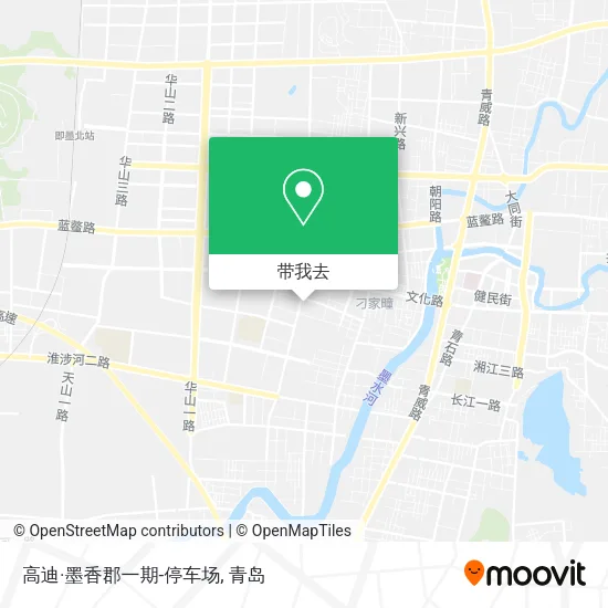 高迪·墨香郡一期-停车场地图